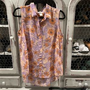 H&M Sleeveless Blouse